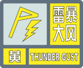 驻马店市发布雷暴大风黄色预警：7级以上阵风+强雷电来袭