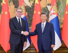 习近平会见塞尔维亚总统武契奇