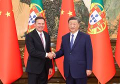 习近平会见葡萄牙总理蒙特内格罗
