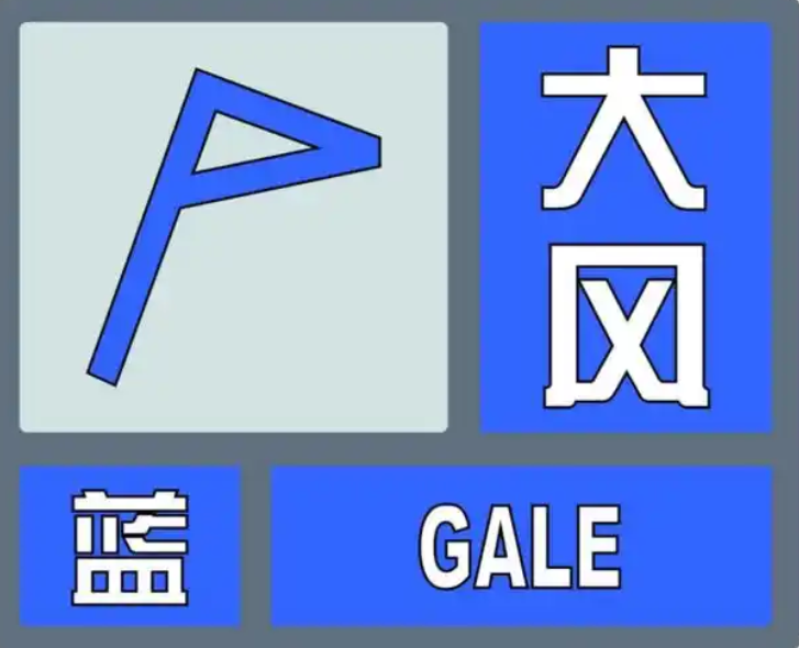 注意防范！驻马店发布大风蓝色预警信号
